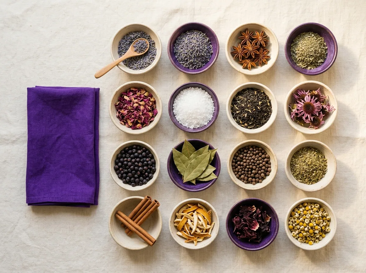 Plantaardige supplementen voor dagelijks welzijn - botanisch arrangement